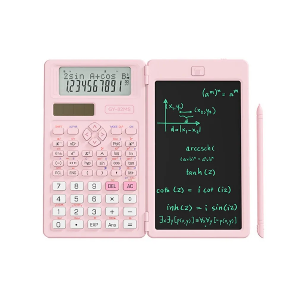 

6.5-inch Writing Tablet 82MS Scientific Calculator 82MS 240 Function 2-Line Display Writing Tablet Math Calculator
