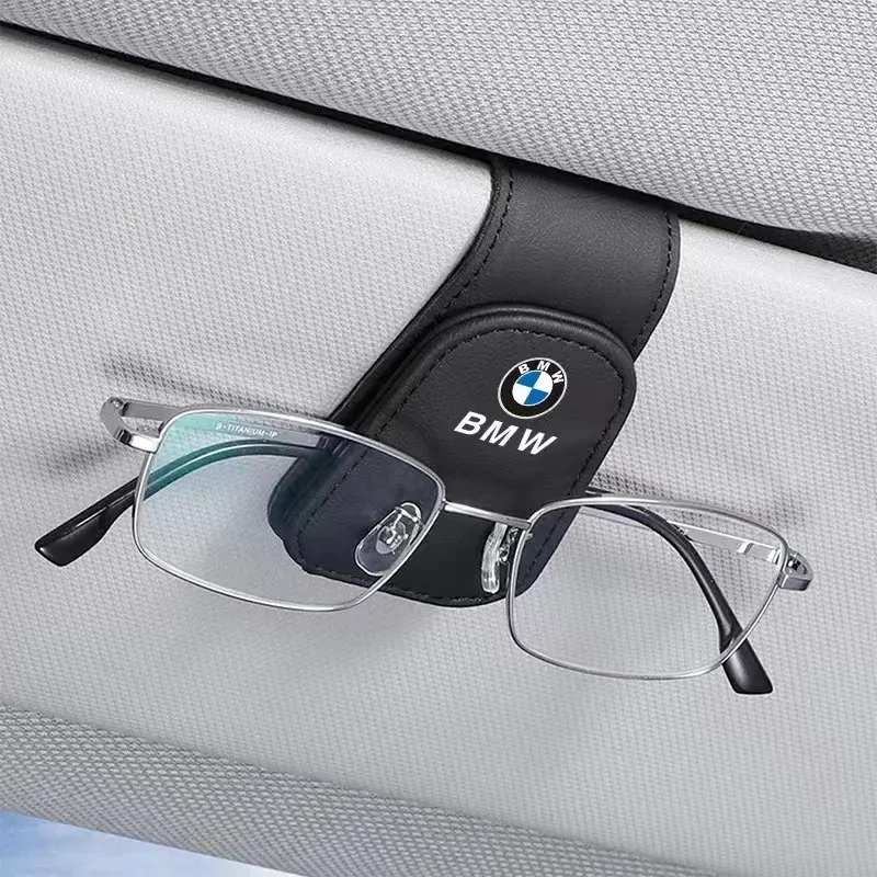 Car Eyeglass Holder Glasses Storage Clip For BMW X3 X5 X6 F30 F34 F10 F20 G20 G30 G01 G02 G05 F15 F16 i5 Series Auto Accessories