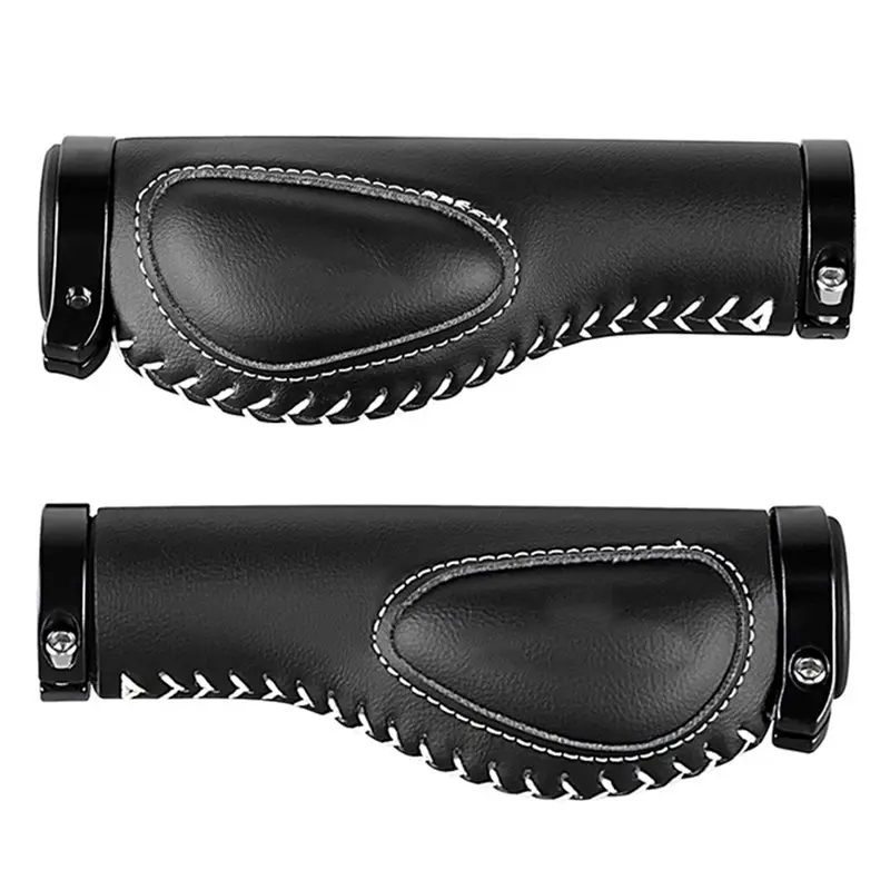 A74K-Bike Lock On Handle Grips Non Slip Hand Grips Ebike Handle Grips