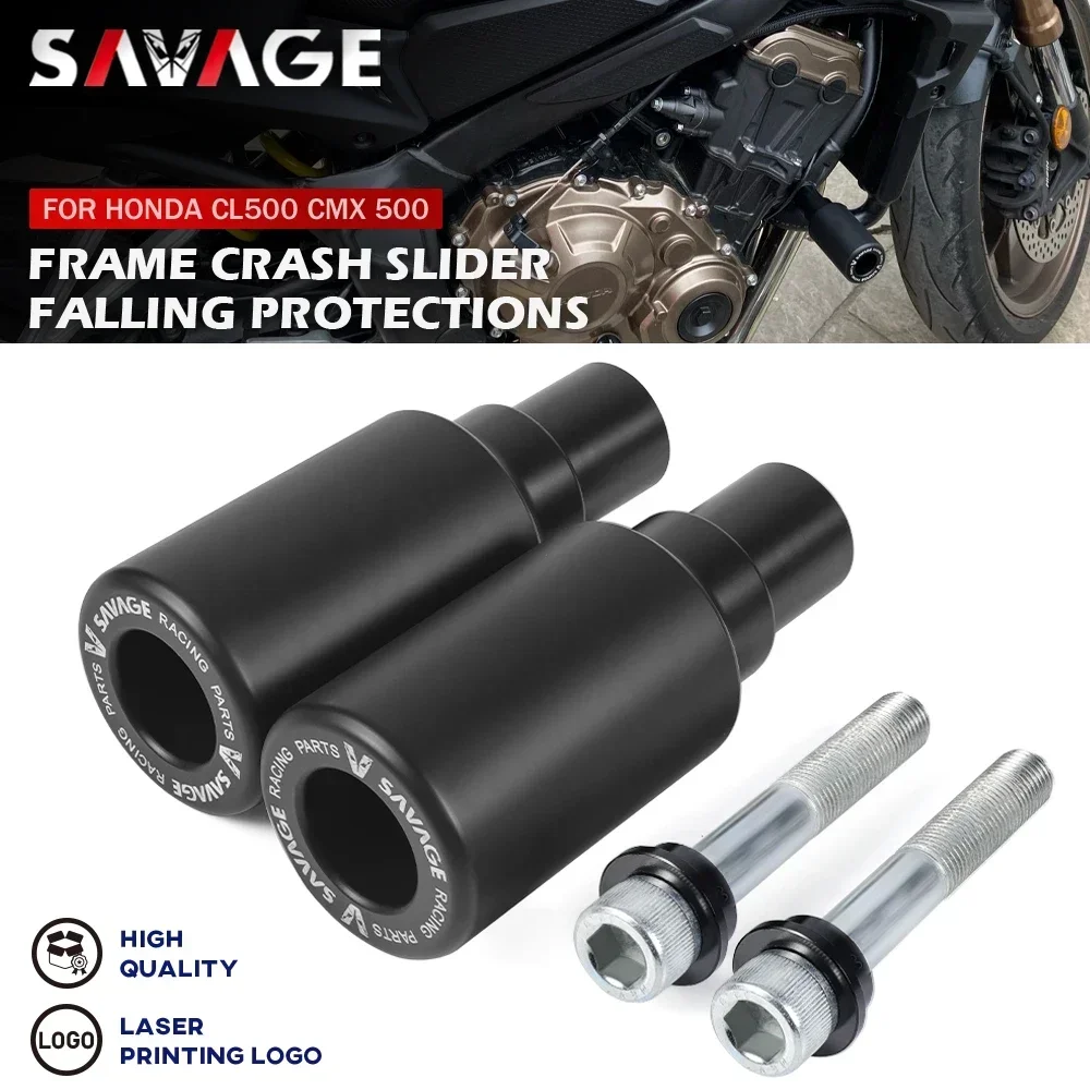 

For HONDA Rebel 500 CMX500 Frame Slider Crash Protector CMX 500 2017-2023 Motorcycle Accessories Engine Crash Falling Protection