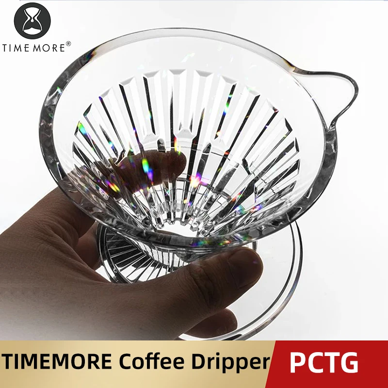 �y�Z�[�����zTIMEMORE-�t�B���^�[�t���̍ė��p�\�ȃR�[�q�[�J�b�v,���ϕi�p�̃R�[�q�[���[�J�[�p�̃N���X�^���A�C�h���b�p�[