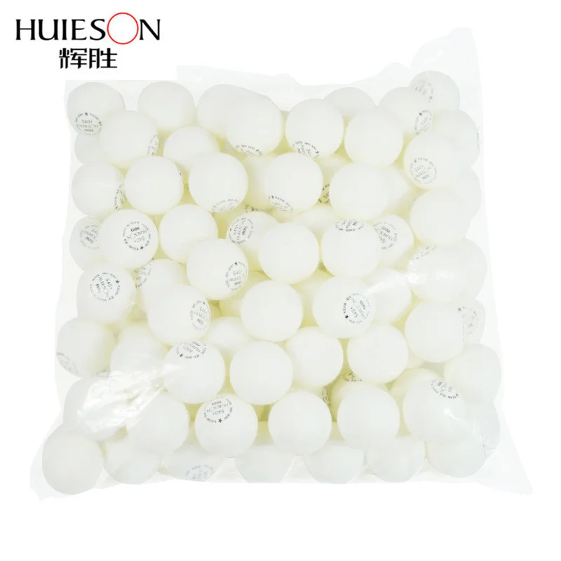 

30 50 100 pcs/bag ABS Plastic Table Tennis Balls White 1 Star New Material Environmental Ping Pong Balls S40+ for Training Robot