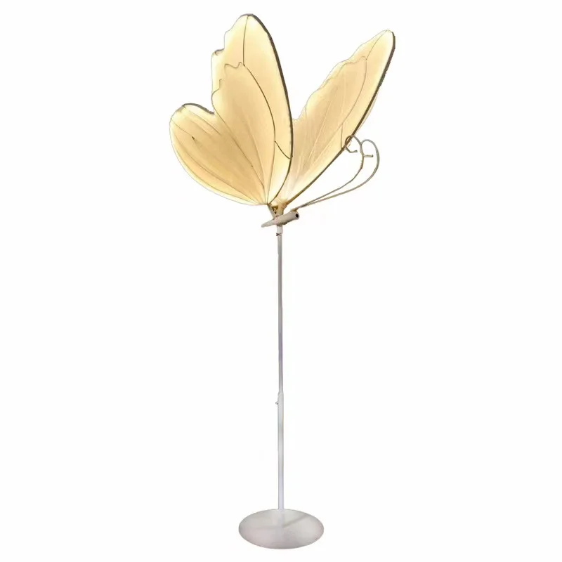 Wedding Floor Light Butterflies LED Lace Lamp Romantic Creative Hanging Butterfly Lamps Road Load Walkway on Party Stage Lights.