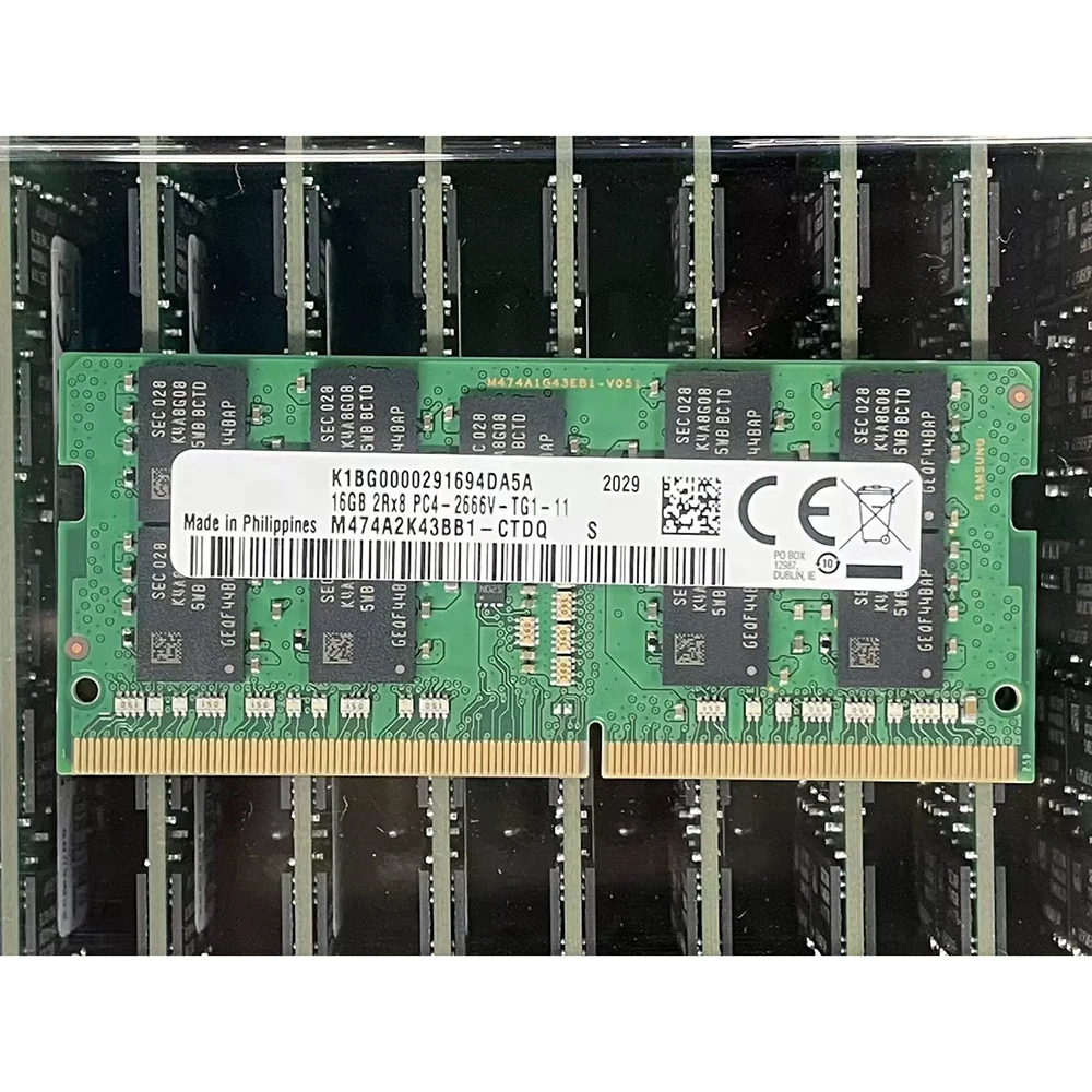 1 unidade de memória de armazenamento NAS DS1621xs + 2419 + RAM 16G DDR4 2RX8 2666 ECC SODIMM 16GB