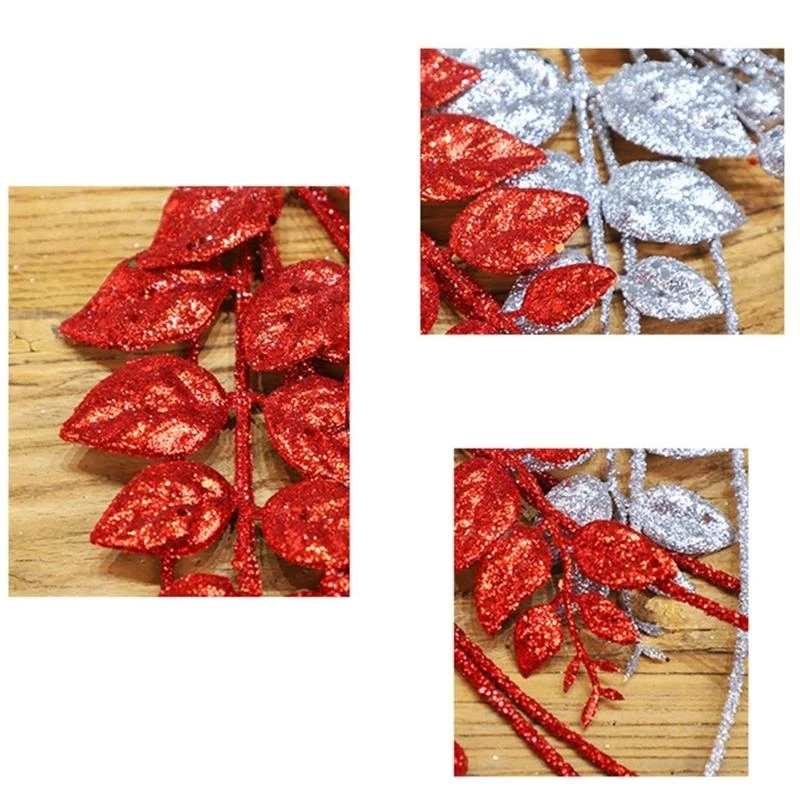 feuilles-baies-realistes-6-pieces-poussieres-d'or-elegantes-feuilles-baies-artificielles-pour-maison-les-fete