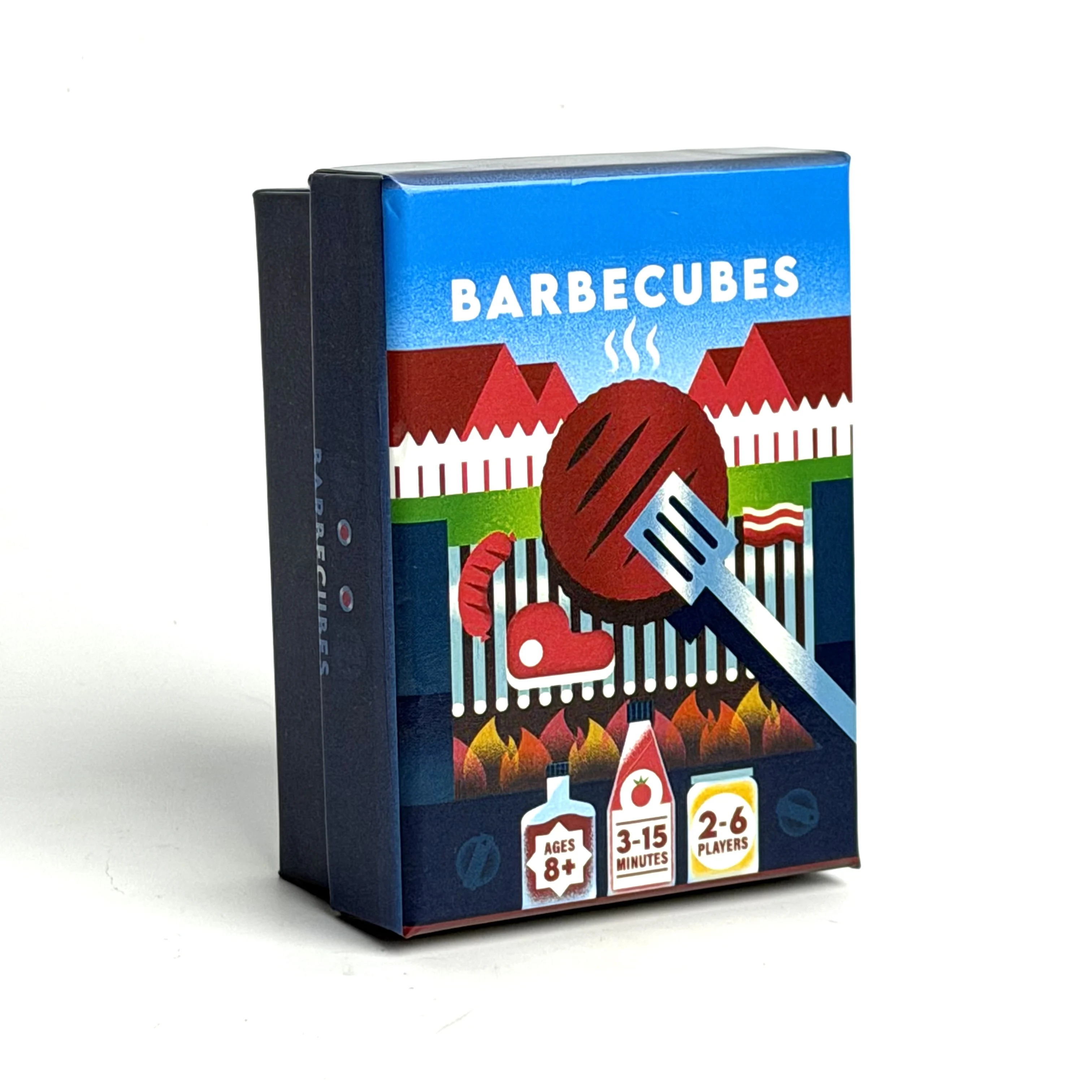Barbecubes-Spiele - Perfekt für Familienspielabende, mit Fingerspitzen-Übungen, Lachen und einem aufregenden Kartenspiel. – Detail 2