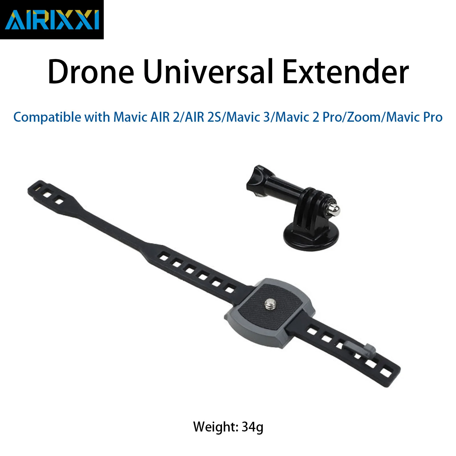Drone Expansion Bracket 1/4 Inch Screw Mount Adapter For Dji Mavic Air2 Air2S Mavic 2 Pro Mavic 3 Mavic Pro For Camera Accessory