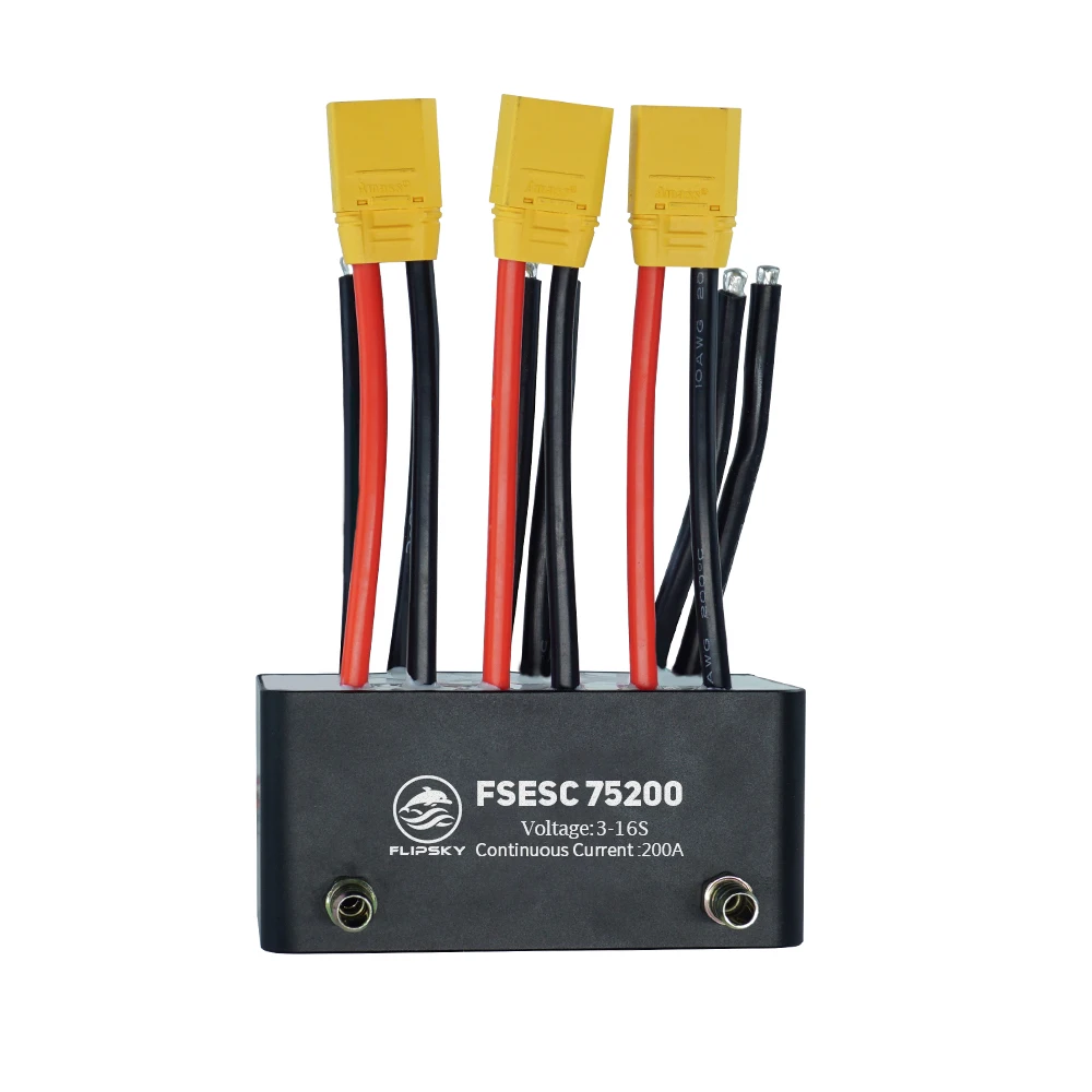 Surfboard ESC 75200 75V 200A High Power VESC For Surf Efoil Surfing Electric Speed Controller