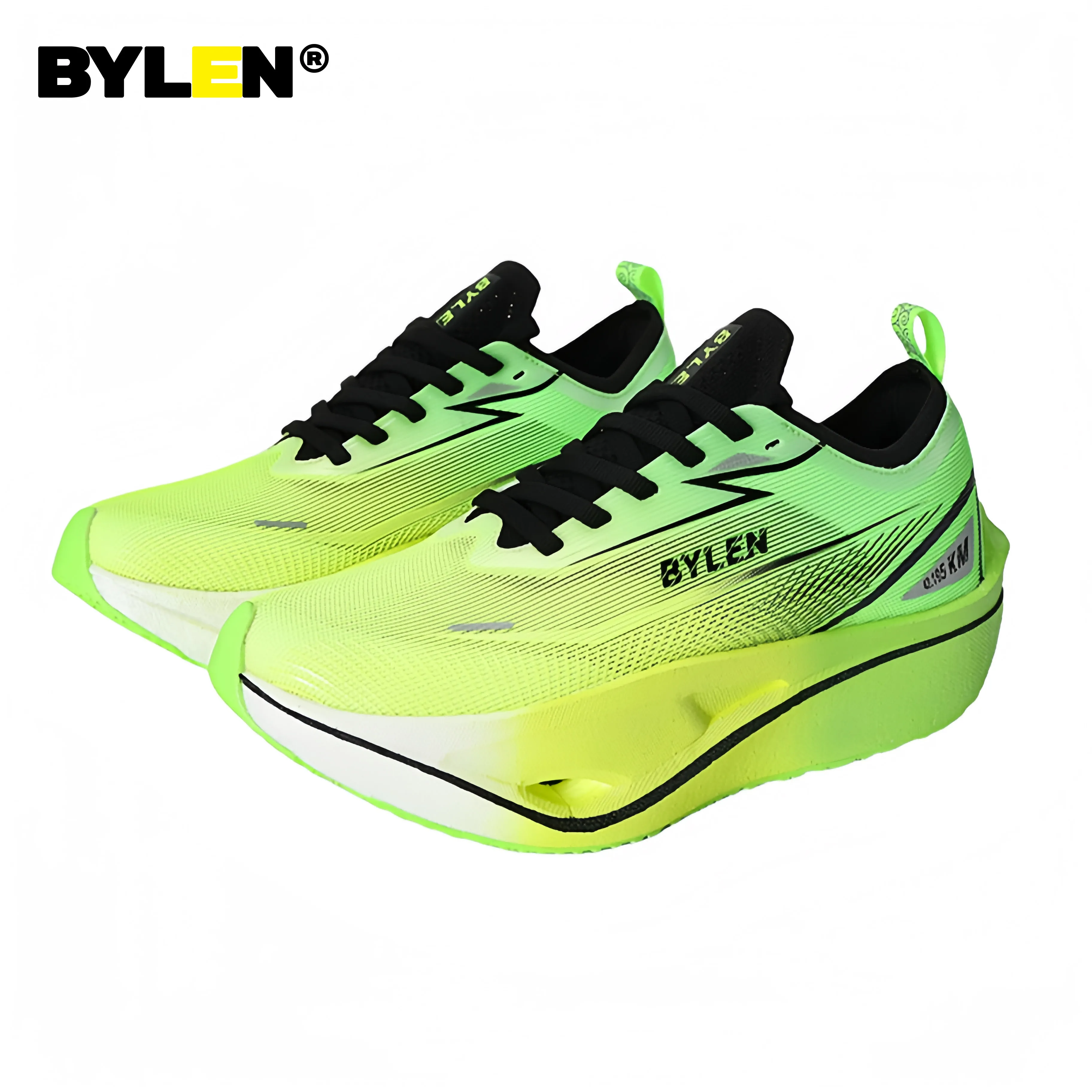 BYLEN ความเร็ว 3.0 รองเท้าวิ่งชายรองเท้ามาราธอนแผ่นคาร์บอน Racing Breathable CUSHIONING รองเท้าผ้าใบกันลื่นผู้หญิง