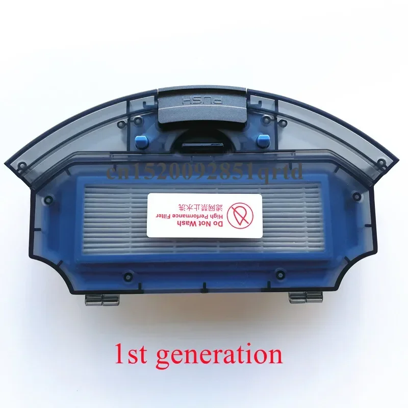 Aspirador de pó caixa bin filtro para ilife a10s x900 a10 robô aspirador pó grande poeira filtros substituição