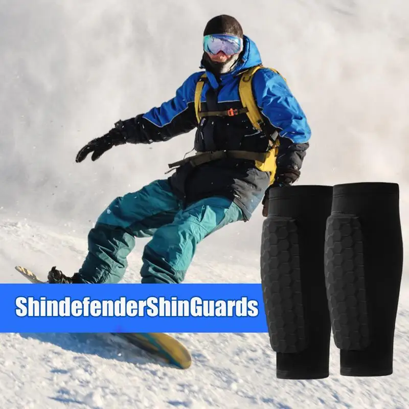 Shin Guards Honeycomb Ski Shin Defender Shin Guards Breathable Shin Guards Soccer For Sports For Kids And Adults