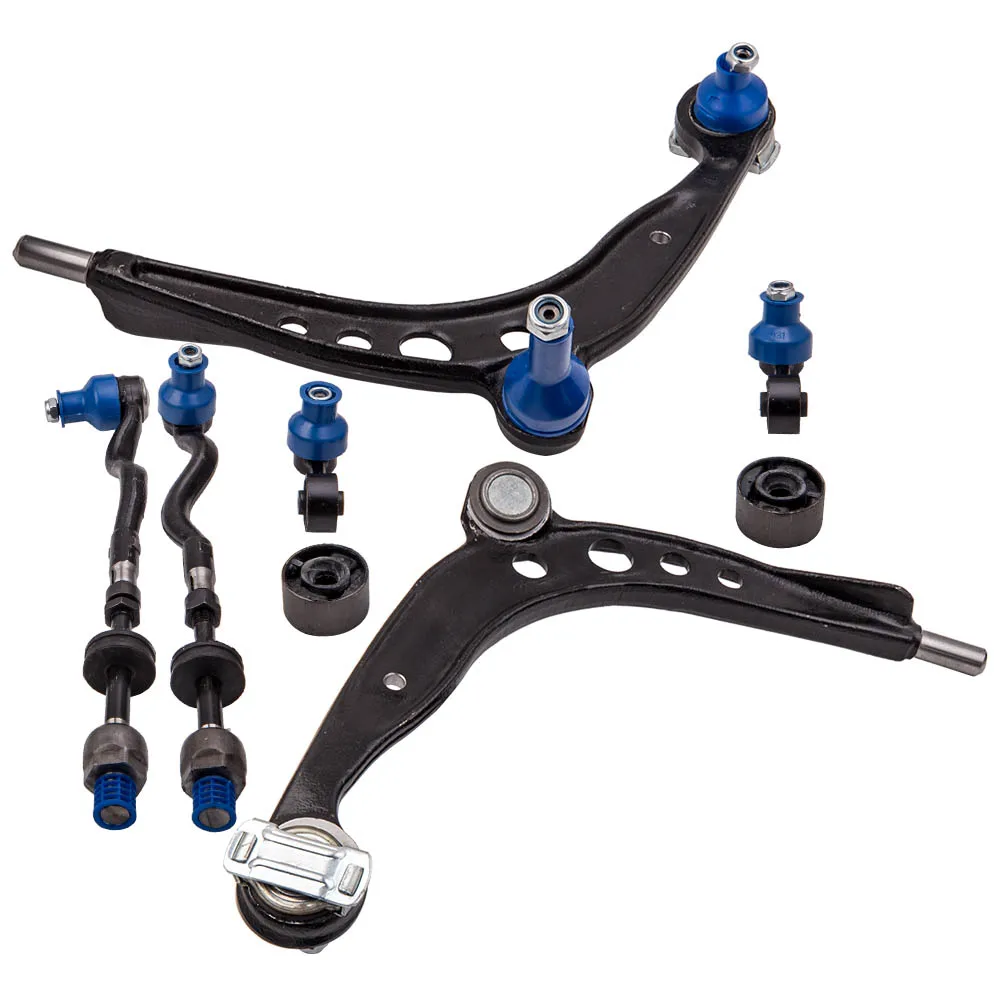 8pcs Control Arms and Tie Rod End Assembly Kit for BMW 325 E36 320i Models 1996-1999 view 2