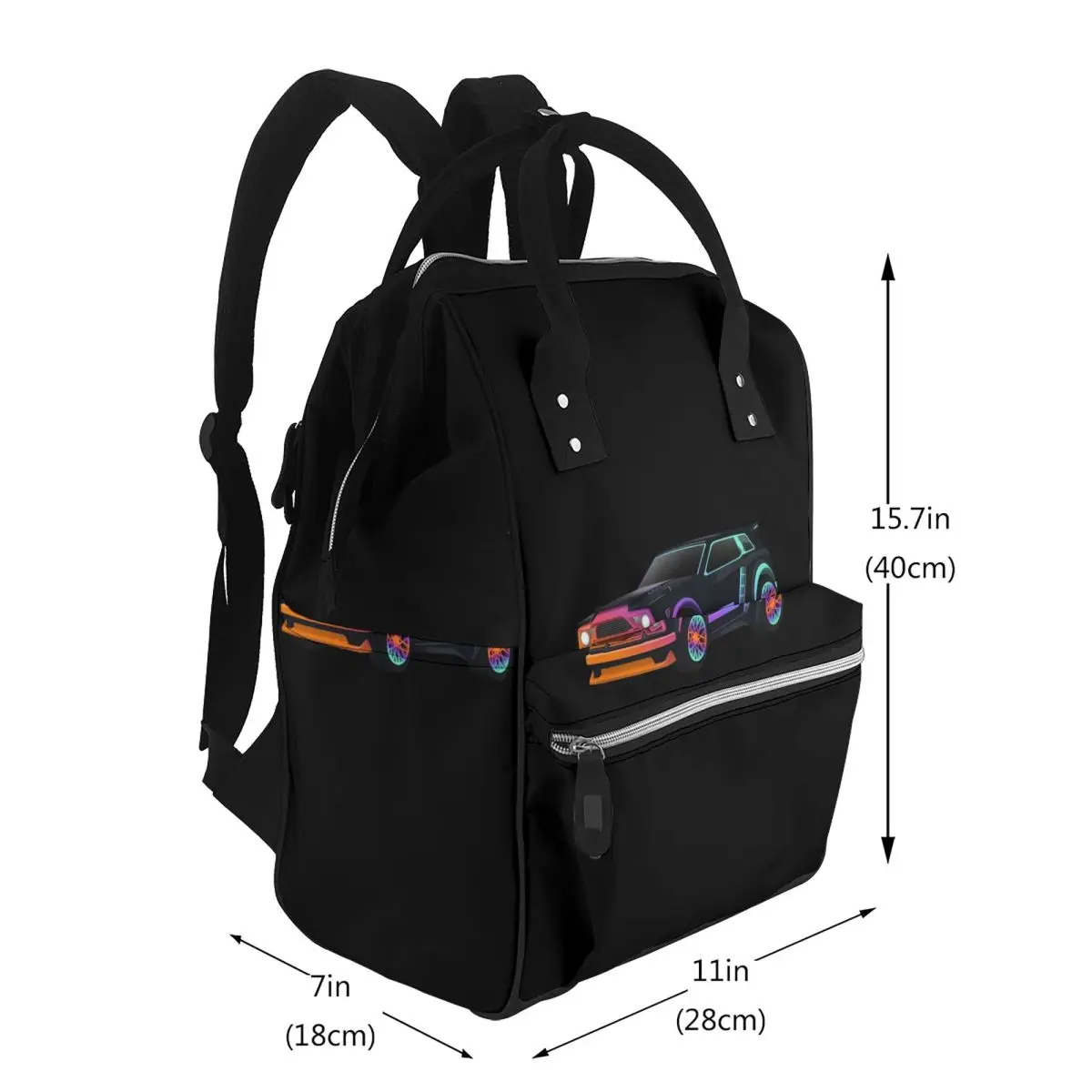 Rocket League Fennec Student Backpack School Bag Hiking Travel Daypack for Men Women Bookbag Shoulder Bags