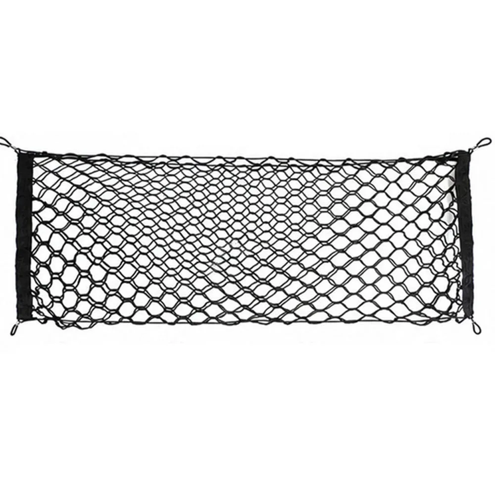Luggage Compartment Net For Mazda 3 2003-2025 Cargo Net Elastic Stretch Cargo Tidy Trunk Mesh Pocket Organizer Storage