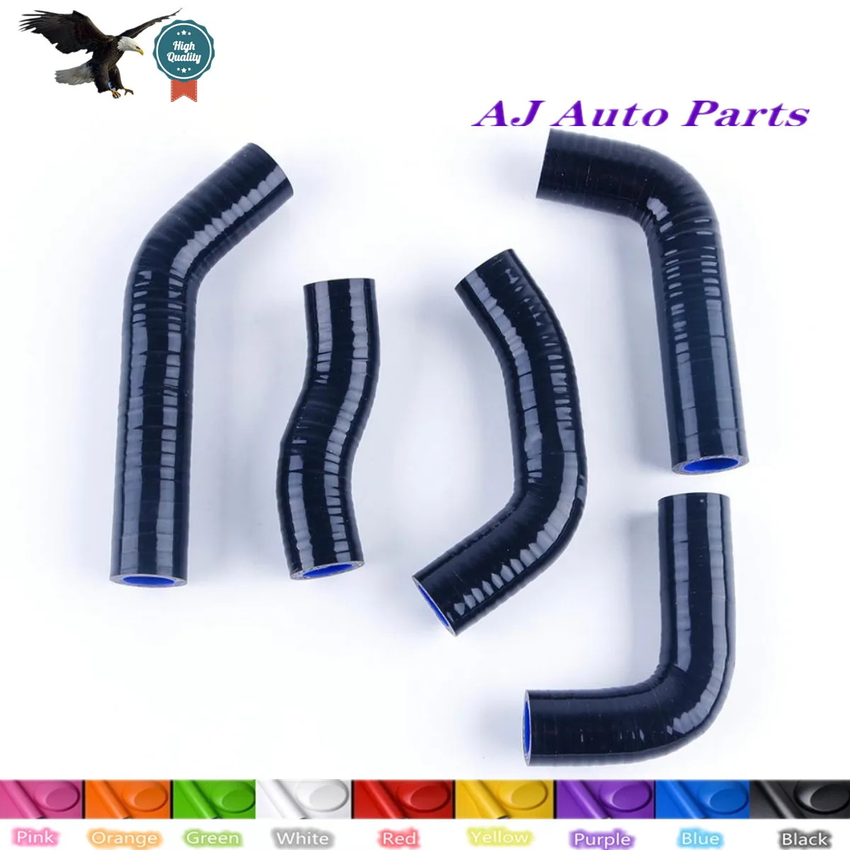 

AJ For 2000-2009 Honda XR650 XR650R Silicone Coolant Radiator Hose （3 -PLY Hose ）