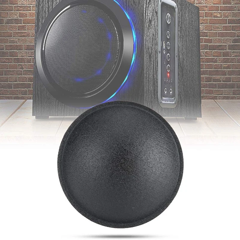 Надежный аудиодинамик, пылезащитный колпачок, тканевый купольный конус для сабвуфера, тканевый чехол для громкоговорителя, 55 мм, 10 шт.-ABDQ