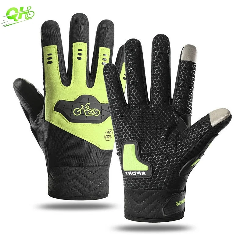 

Full Finger Motorcycle Gloves Electric Dirt Bike Cushioning Wearable Touchscreen guantes moto Outdoor Cycling mtb Accesorios