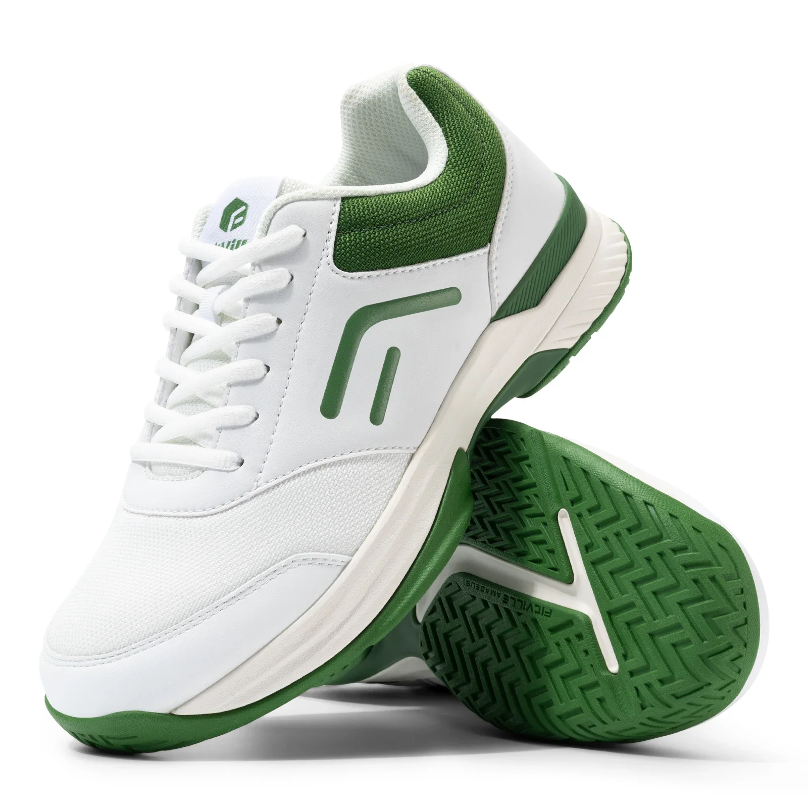 FitVille Wide נעלי טניס לגברים נגד החלקה נעלי ספורט מקצועיות נושמות נעלי טניס לתמיכה בקשת הקשת להקלה על כאב