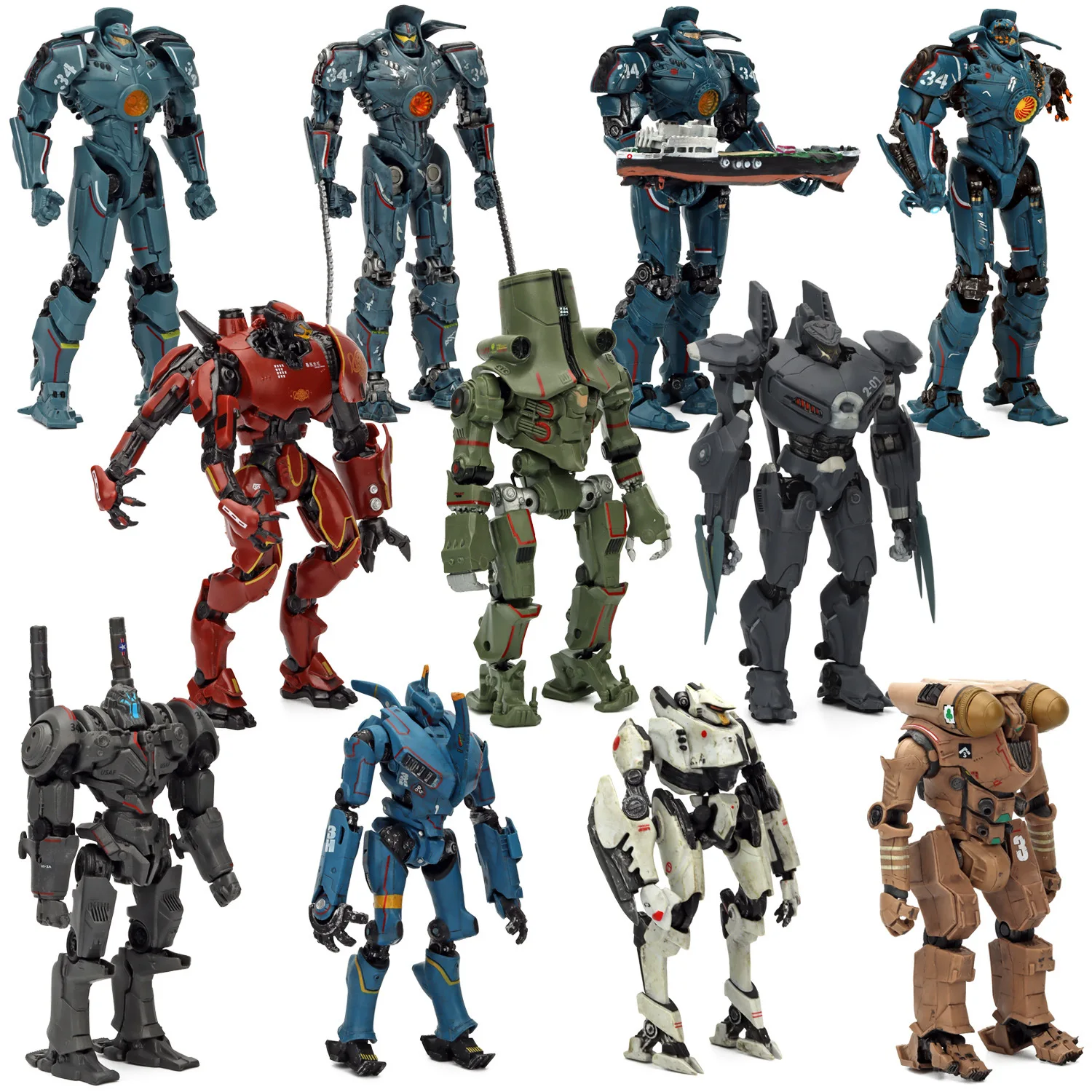 16Cm Neca Pacific Rim Gipsy Danger Romeo Blue Cherno Alpha Coyote Tango Horizon Warrior Action Figure Model Garage Kit Toys