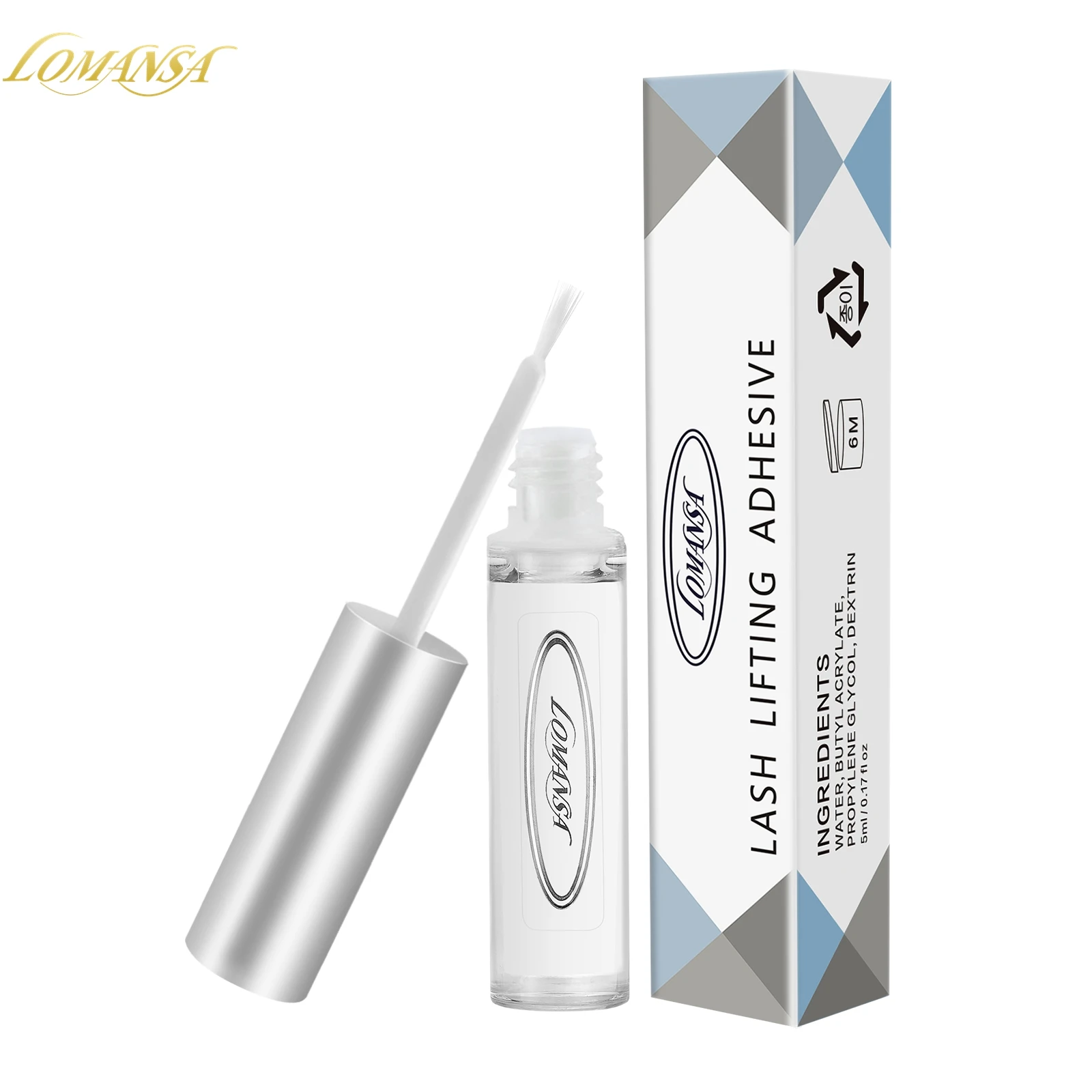 Lomansa Korea 5ml Strong Lash Lift Glue Eyelash Lift For Lash Lifting And Curling Eyelash Perm Lash Lift Adhesive Makeup Tool