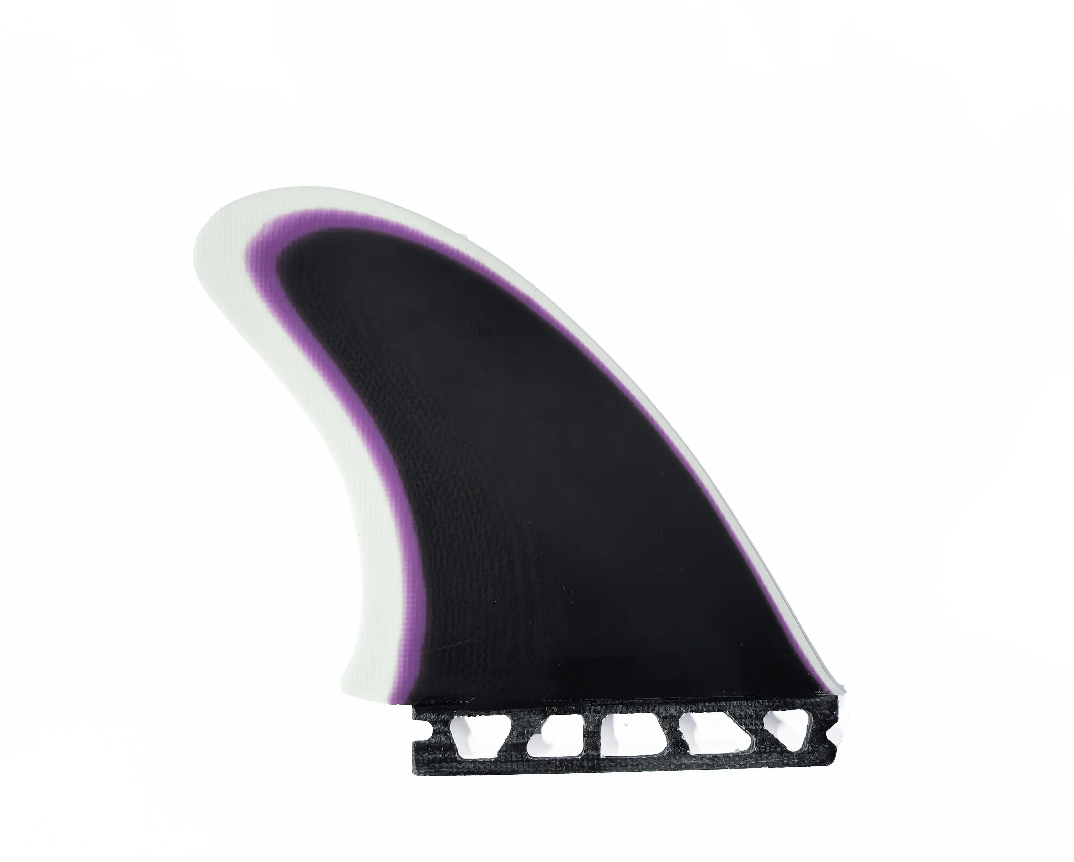 ใหม่ FUTURE MR TWIN FINS กระดานโต้คลื่นครีบเดี่ยวไฟเบอร์กลาสสีดําสีม่วง Spliced สีขาวออกแบบใหม่คุณภาพสูง Triple Surf Fins Sys