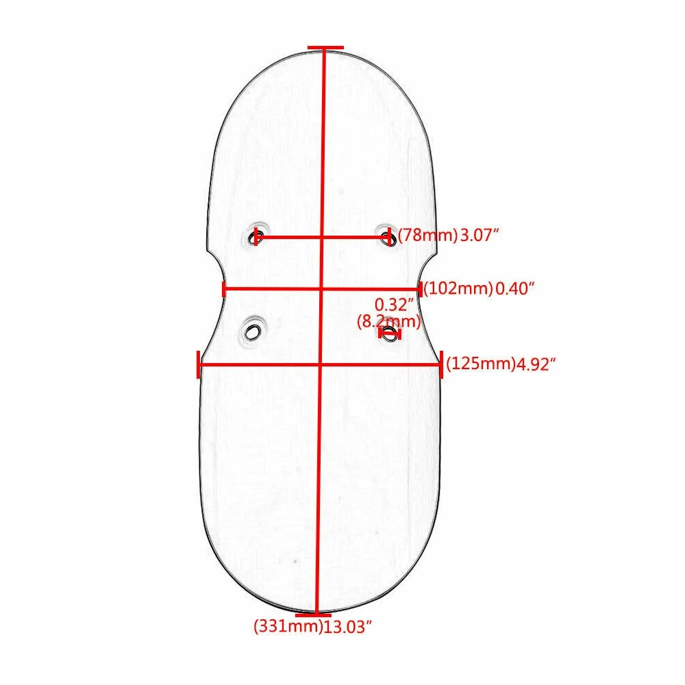 Motorcycle Front Fender Splash Mudguard Cover Guard For Triumph Bonneville T100 T120 Black 02-16 Scrambler 06-16 Thruxton 04-16
