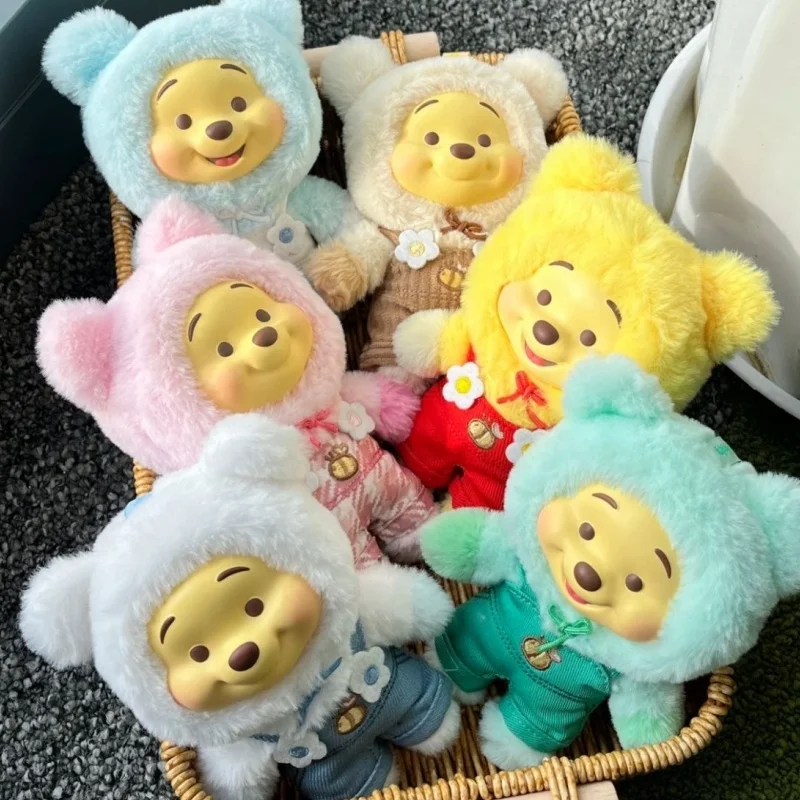 

Новая серия Disney Winnie The Pooh Candy, милая кукла с подвеской в виде медведя Pupu, модная подвесная игрушка, детский подарок