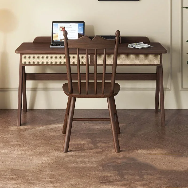 

Standing Bedroom Computer Desk with Drawers Wooden Computer Desks Modern Simplicity Mesa Ordenador Portatil Office Furniture