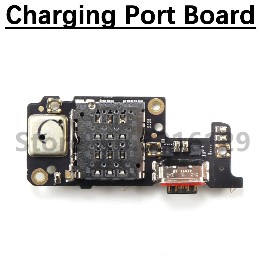 LoudSpeaker SIM Charging Port Board For Xiaomi Redmi Note 11 Pro+Plus 5G Fingerprint Sensor Volume Button Motherboard Flex Cable