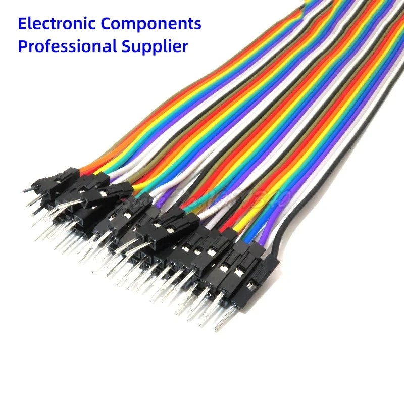 40/120pcs 40PIN 10CM Dupont Line Male to Male + Female and Female to Female Jumper Dupont Wire Cable For Arduino DIY KIT