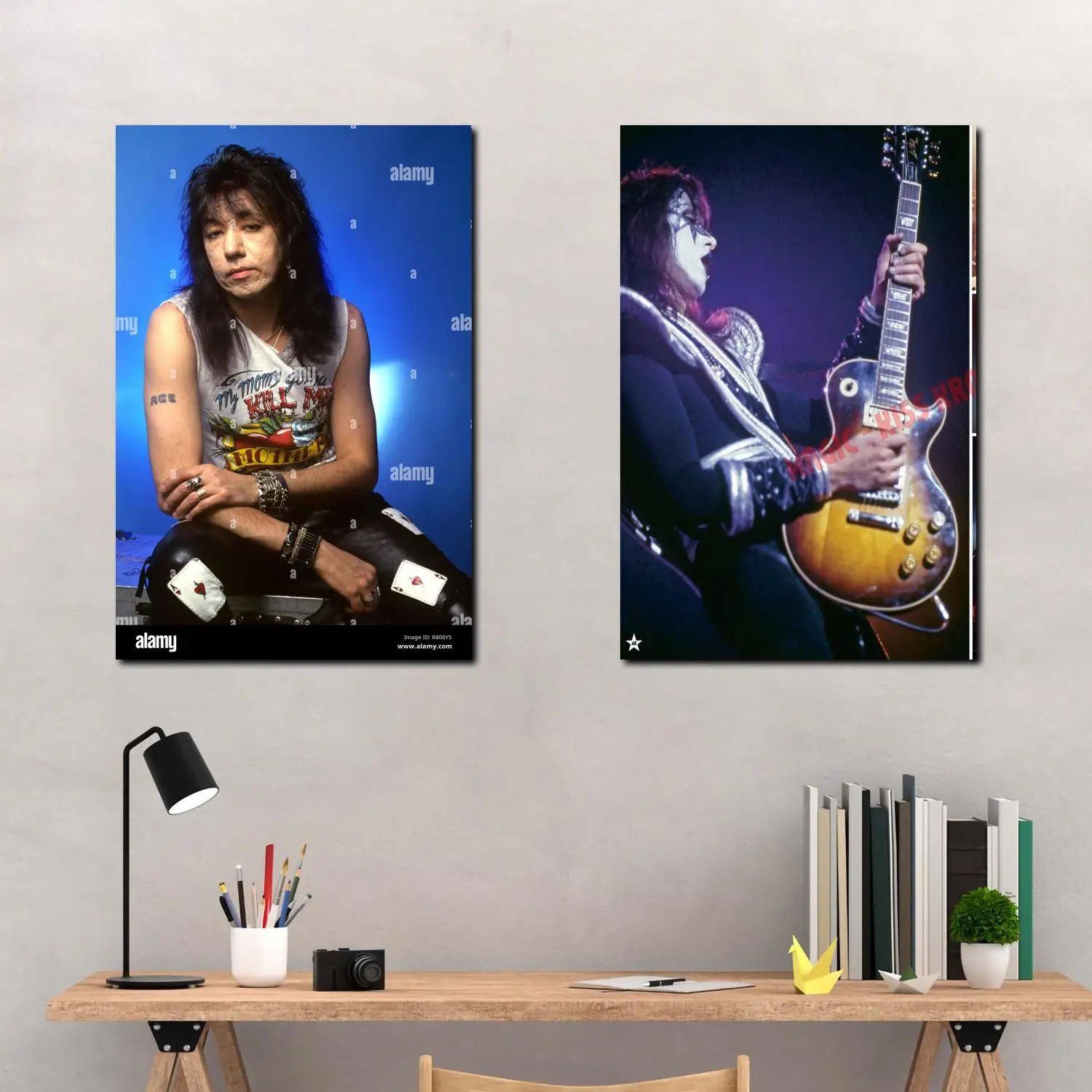 ace frehley Canvas Art Poster and Wall Art Picture Print Modern Family bedroom Decor Posters