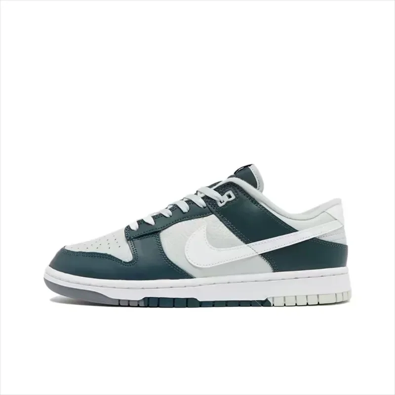

Nike Dunk Low Retro Dark Green White Men Skateboard Shoes Fashion Casual Outdoor Sneakers Men FB8896-300