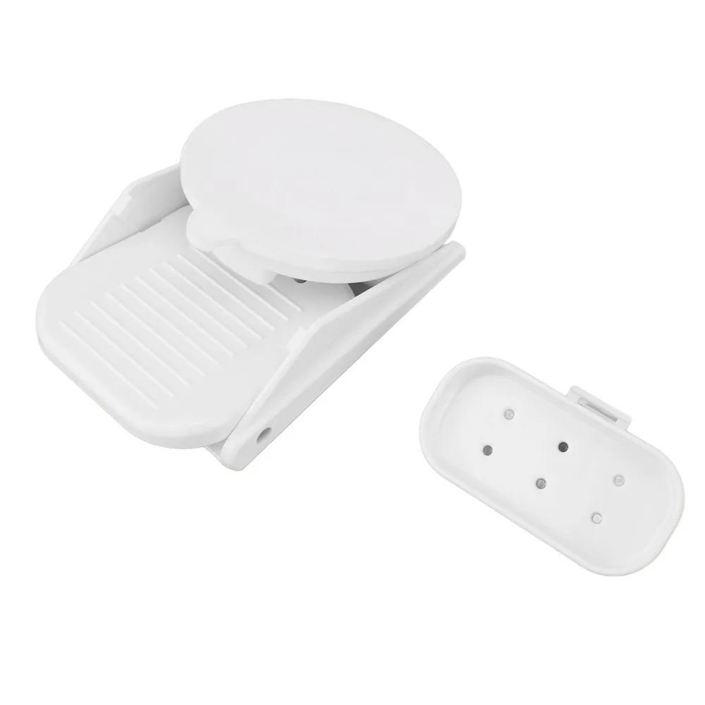 Strong Wall Mounted Shower Foot Rest Anti Slip Foldable Shower Foot Stool Bathroom Pedal Back Pain Relief
