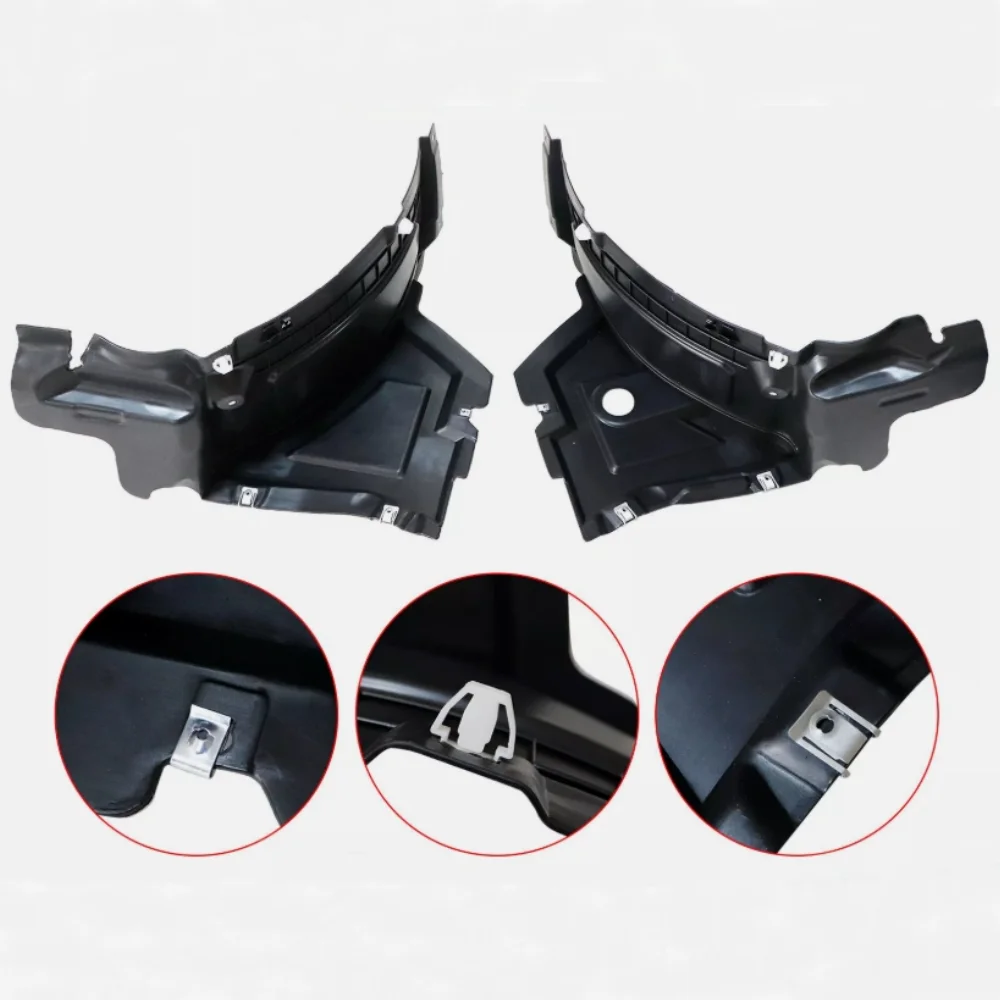 Front Bumper Lining Mudguard 4G0853887J/4G0853888J For A6 S6 C7 2015-2018