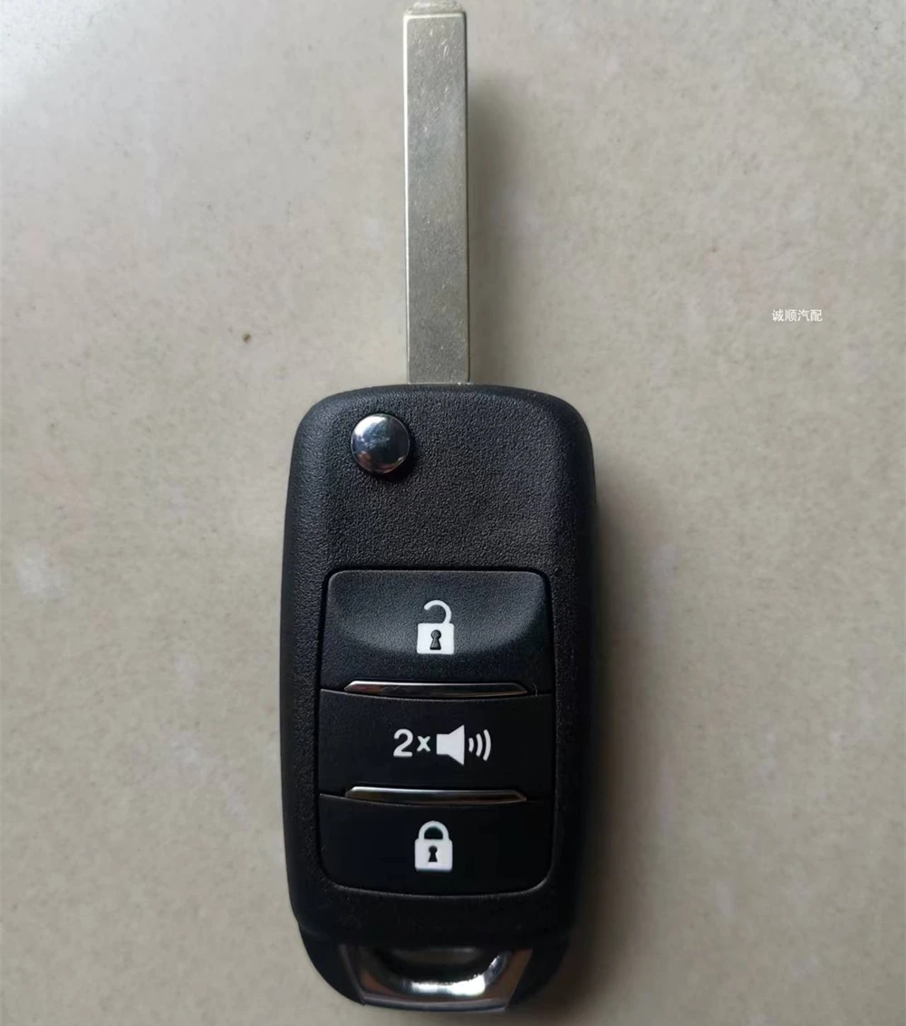Llave Remota para Auto CHANGAN KAICENE F70, Llave Plegable para Camioneta Changan Hunter, 433Mhz FSK