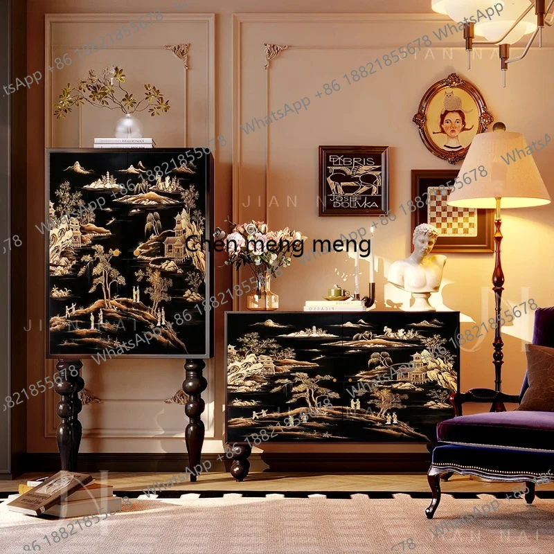 

Display Organizer Living Room Cabinets Closet Shoe Nordic Console Replica Cabinets Craft Accent Luxury Gabinete Salon Furniture