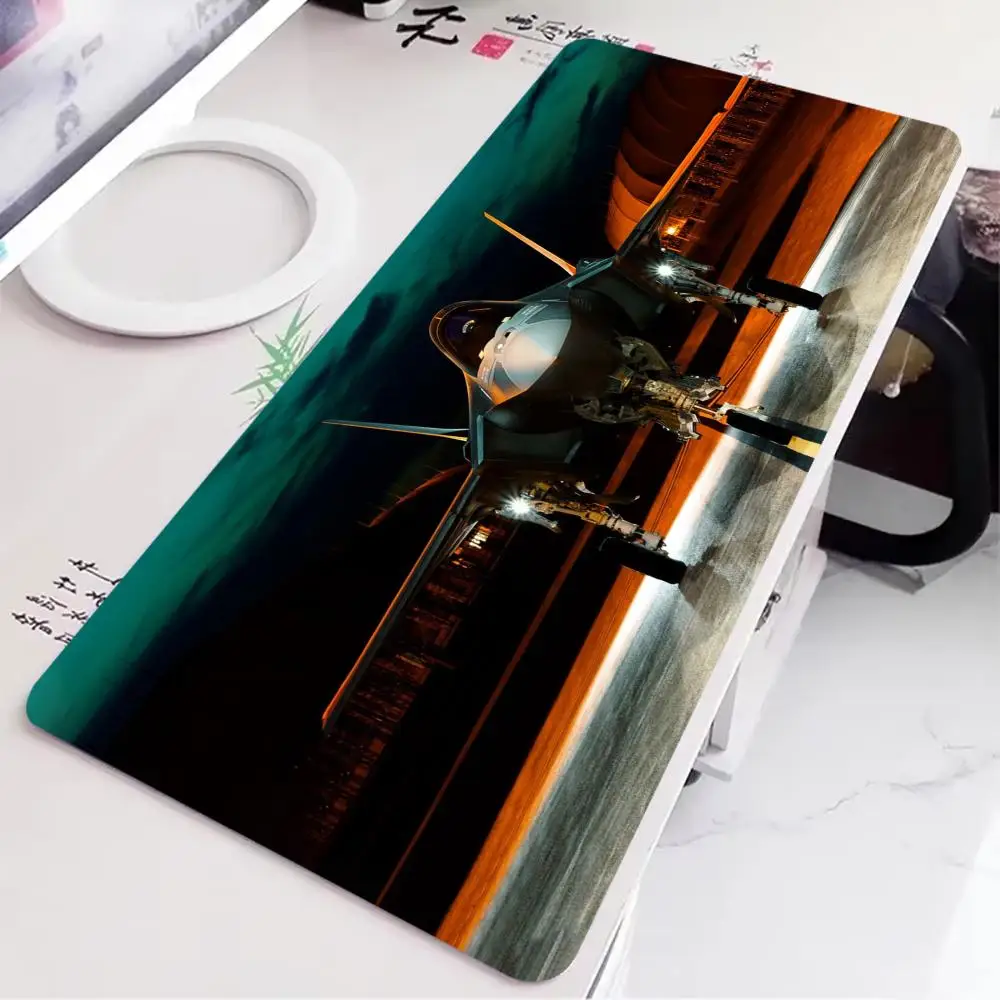 Flugzeug Mauspad Mauspad Große Computer Büro Spiel Tisch Matten Gummi Anti-slip Gaming Tastatur Mousepads Lange Schreibtisch Pads