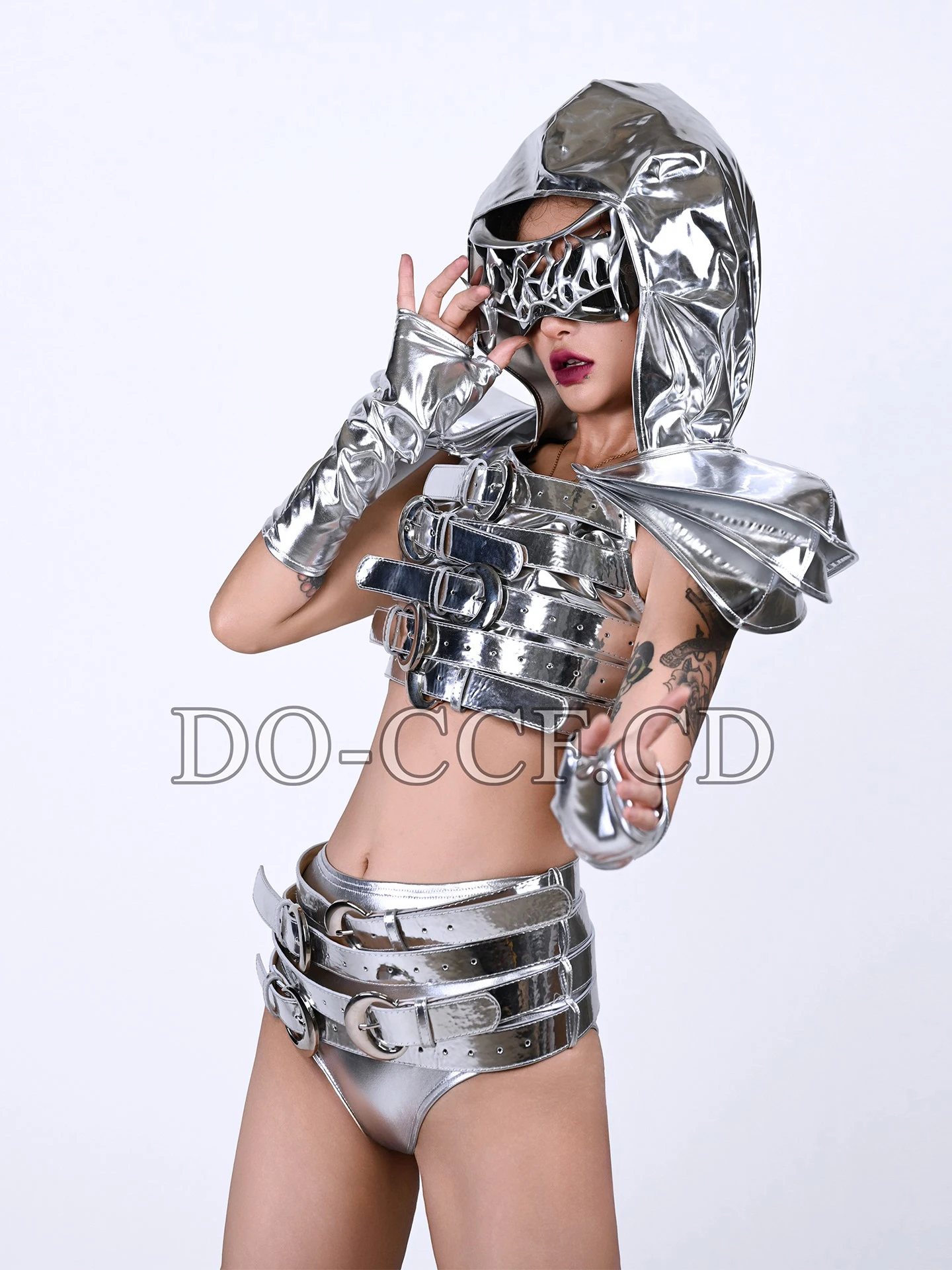 Kostium Sceniczny Tancerki Backup Gogo 2025 Grupy Klub Nocny Bar Dj Impreza Sukienka Damska Jazz Dance Drag Queen Strój Sceniczny DN21404