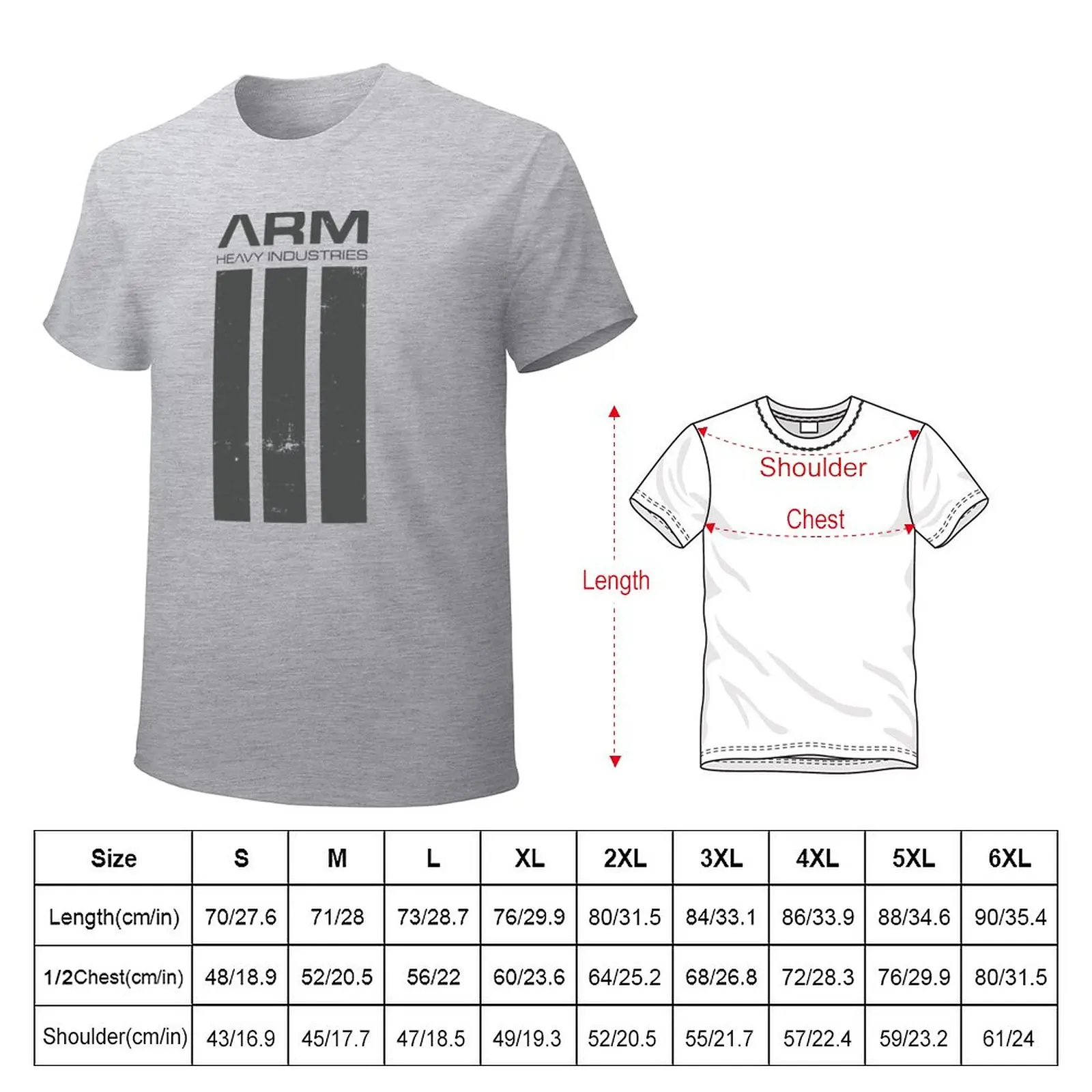 ARM heavy industries T-Shirt tees graphics animal prinfor boys t shirt for men