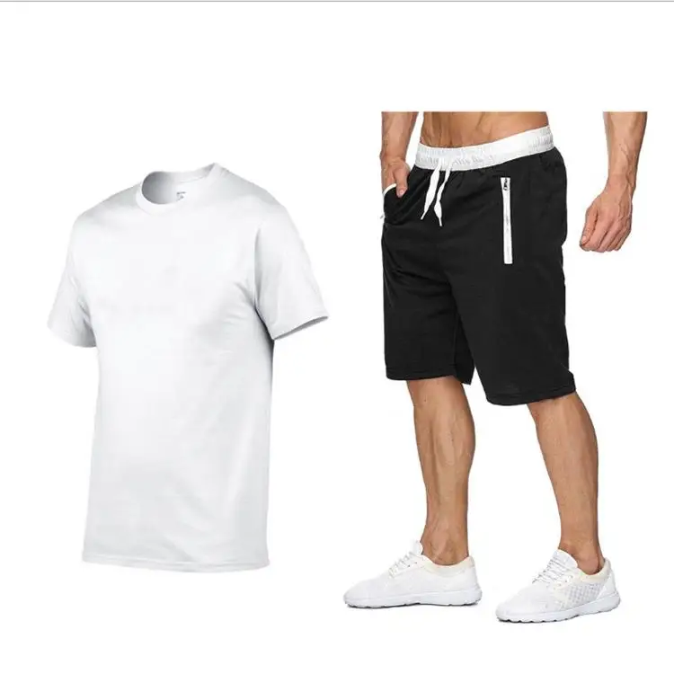 

Men's Sports orts Running Training orts And T-irt Casual Summer Set ort Sve T-irt Qui Dry Comfortable Fit