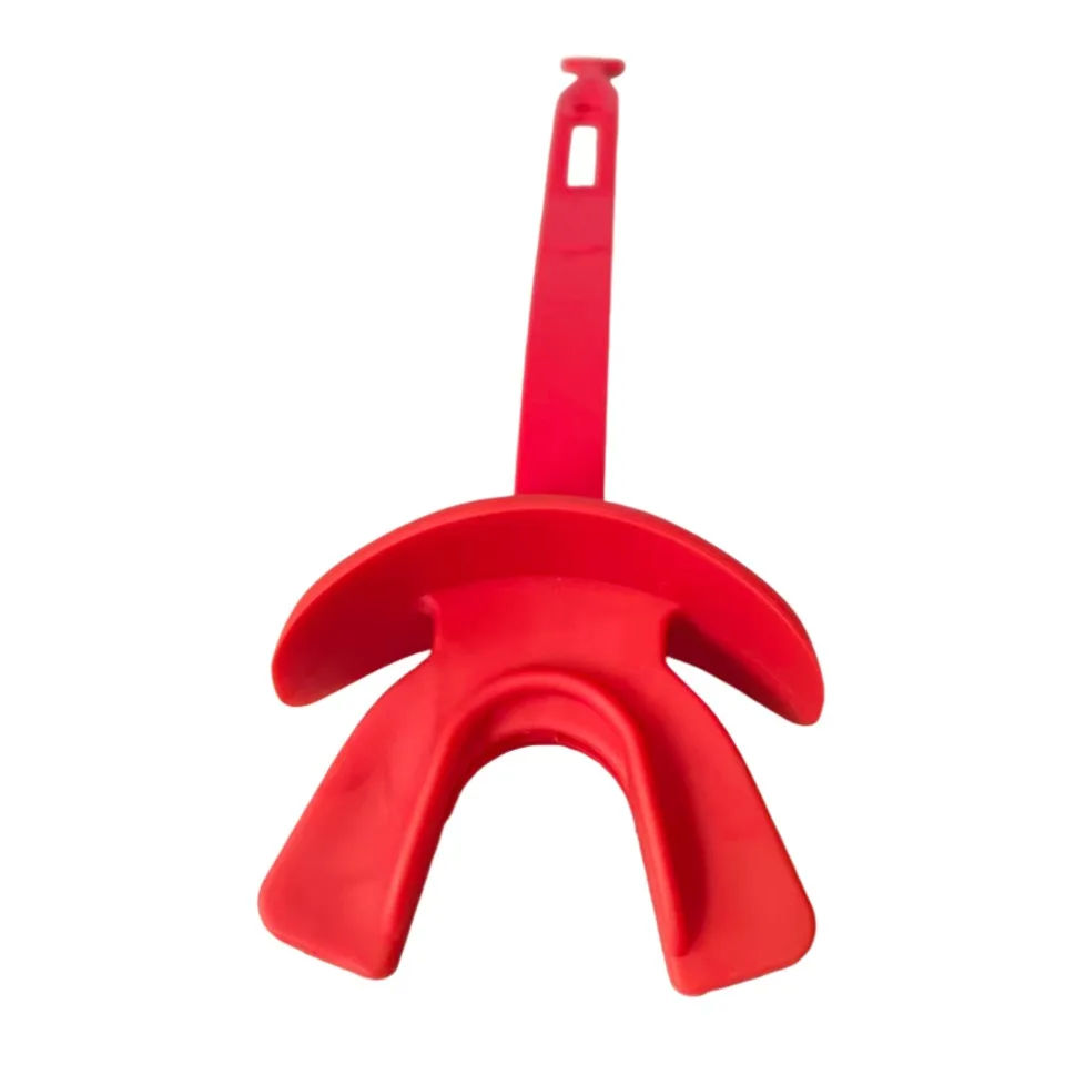 واقي الفم على طراز الرجبي الأمريكي باللون الأحمر مع أشرطة واقي الفم للملاكمة وواقي حماية الأسنان للبالغين والأطفال #1