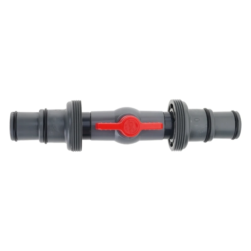 Straight Pool Hose Coupler With Shutoff for Hose Service Pool Hose Connector