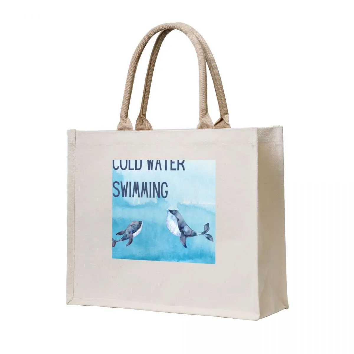 

Ice swimming Tote Bag Custom bag Women's shopper bag Women's shopping Customizable tote