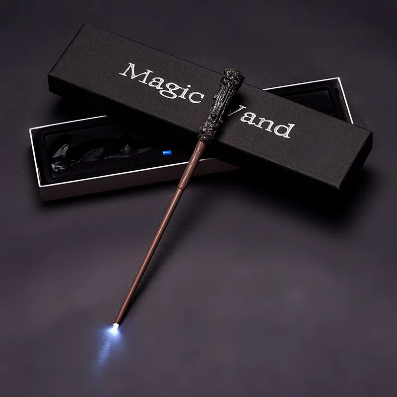 Harry Potter Glowing Wand Magic Wand Halloween Toy LED Light Role Playing Children's Party Gift view 2