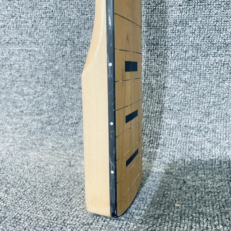 EN686 for Jazz Bass Unfinished 5 String Electric Bass Neck No Frets Genuine Original Tagima TJB5 with Damages for DIY Replace