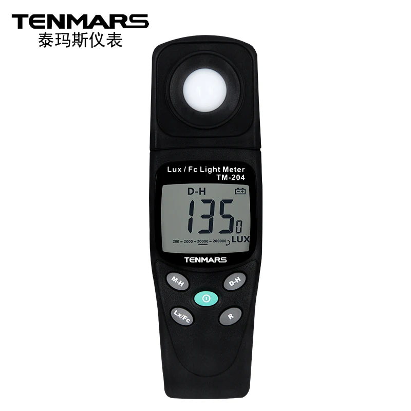 TM-204/TM205 Digital Lux Meter Lux Meter Integrated Lux Meter TENMARS