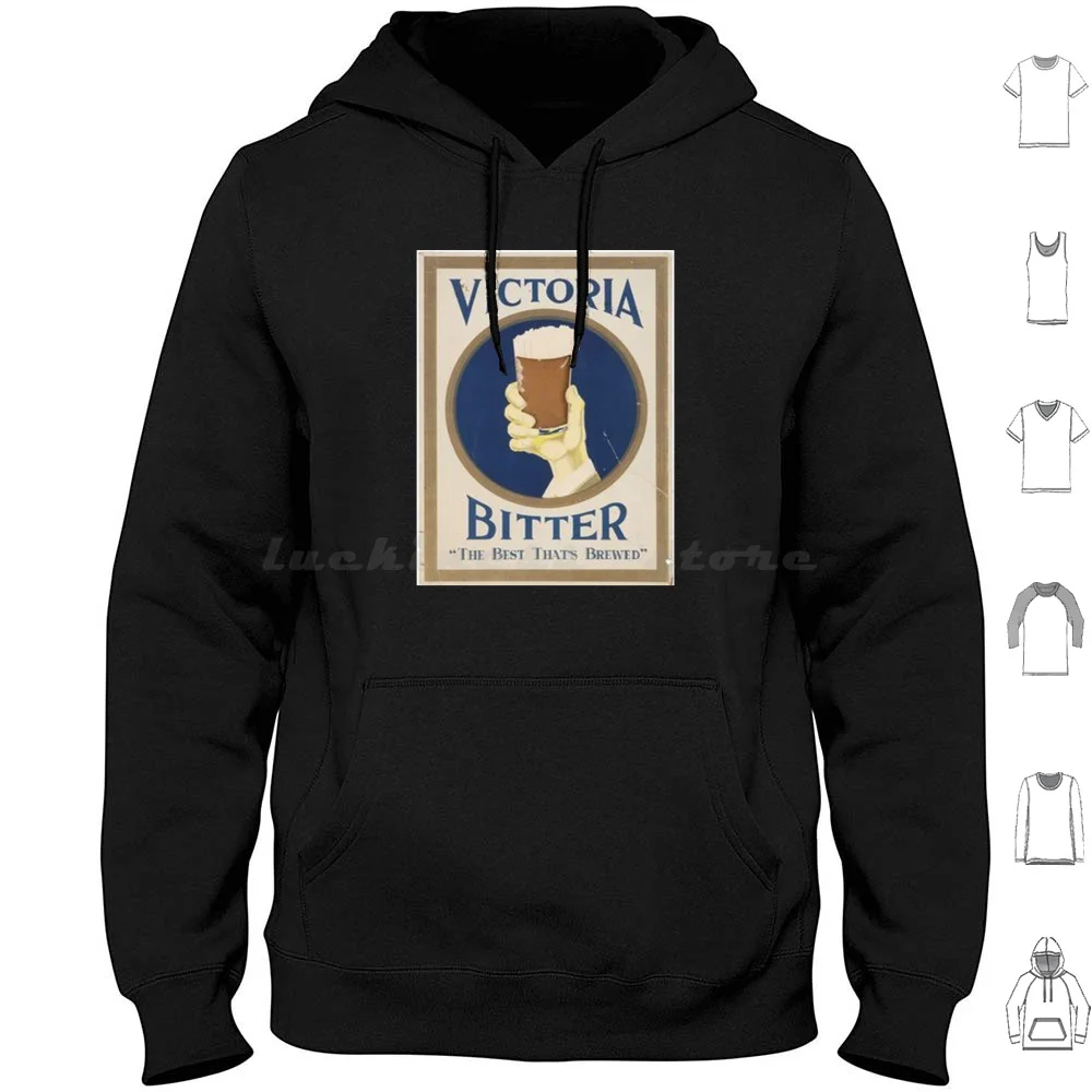 Vb Classic Hoodie cotton Long Sleeve Bitter Beer Vb Australia Aussie Melbourne Bogan Xxxx Bitter Funny Australian