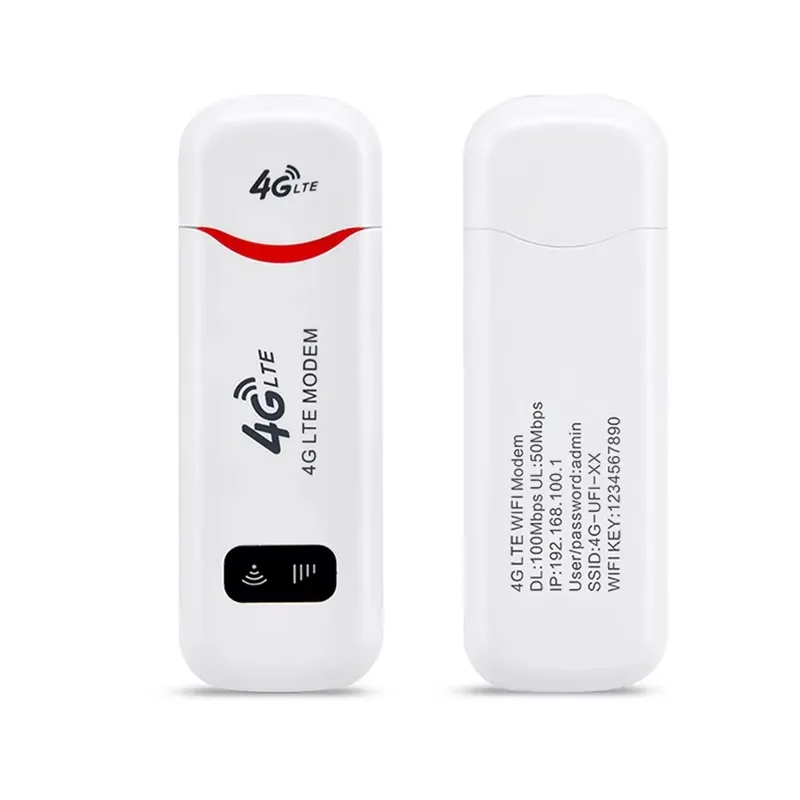 Router 4G Wifi With Card Slots U96 Model White Cheapest Popular Hot Hotspot Modem Wifi Portable Carte Sim Dongle LTE