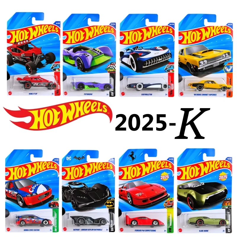 

Коллекционная модель автомобиля Hot Wheels 2025: Chevrolet, Ferrari F40 Competizione, McLaren Speedtail, Audi 90 Quattro – игрушка-подарок