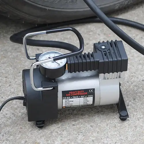 Imagen 2 del producto Bomba infladora de coche DC 12V, inflador de 200 PSI, bomba de aire eléctrica, compresor de 35L/min, inflador de potencia de encendedor, bomba de neumáticos para motocicleta y coche